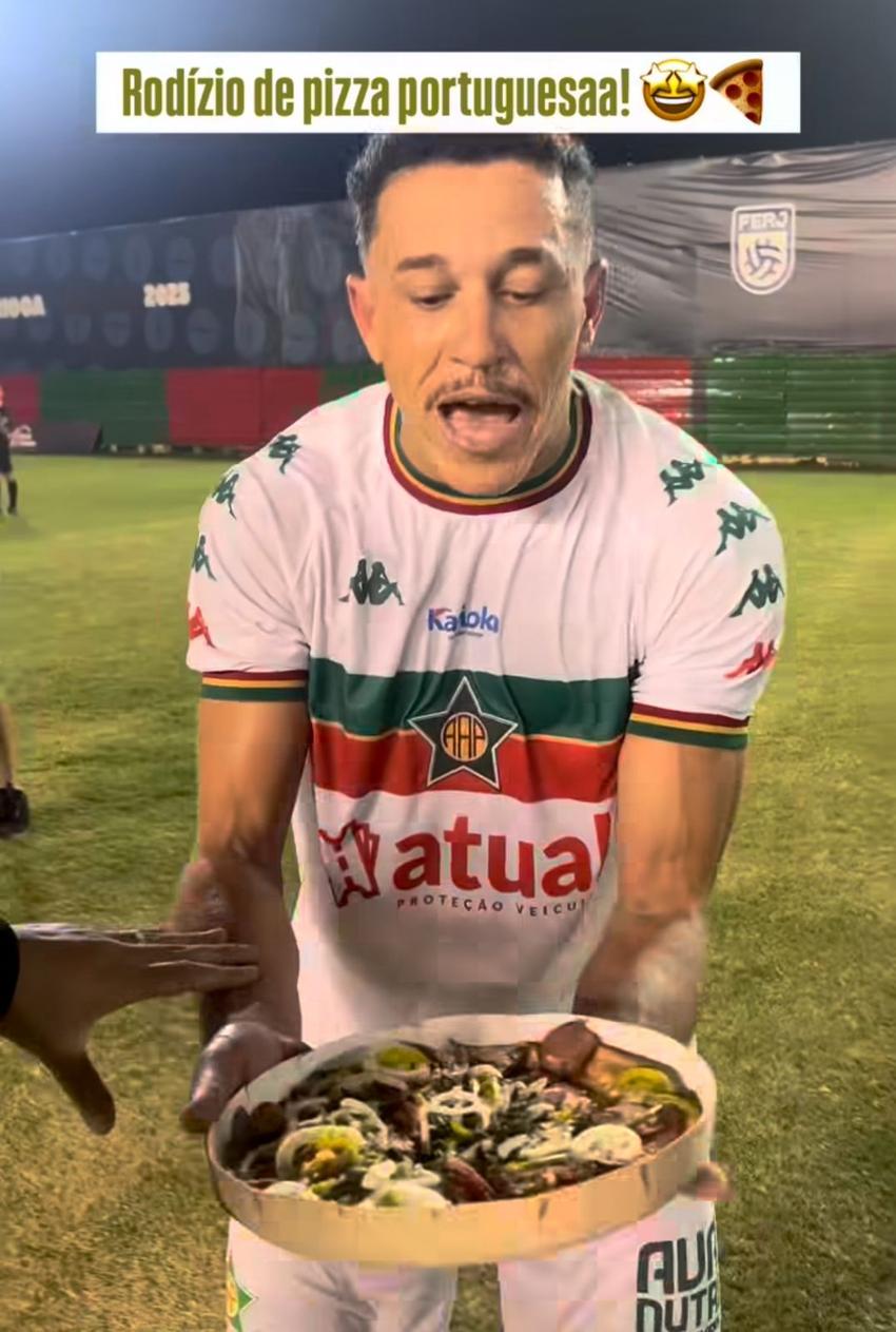 Jogador da Portuguesa - Copa Rio 20
