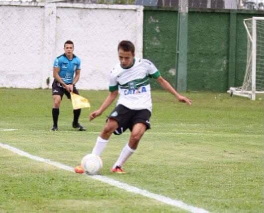 Marco Rotondano, no Coritiba. (Foto: Acervo pessoal)