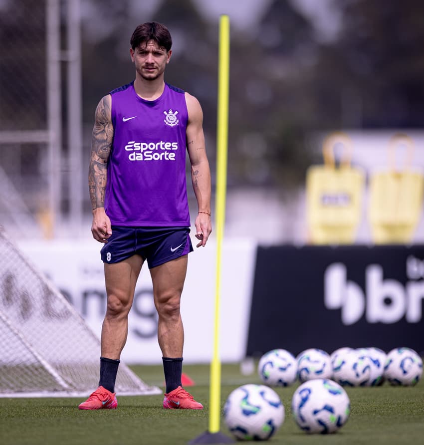Garro treino Corinthians