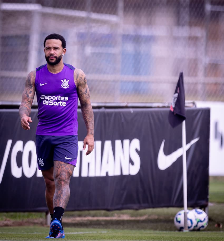 Memphis deve ser poupado pela comissão técnica do Timão (Foto: Rodrigo Coca/Ag.Corinthians)