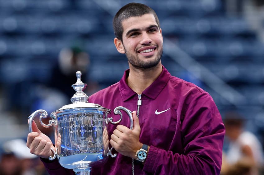 Carlos Alcaraz é campeão do US Open