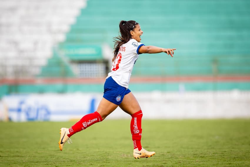 Bahia e Bragantnio, adversários na Copa do Brasil Feminina, se enfrentaram no Brasileirão Feminino