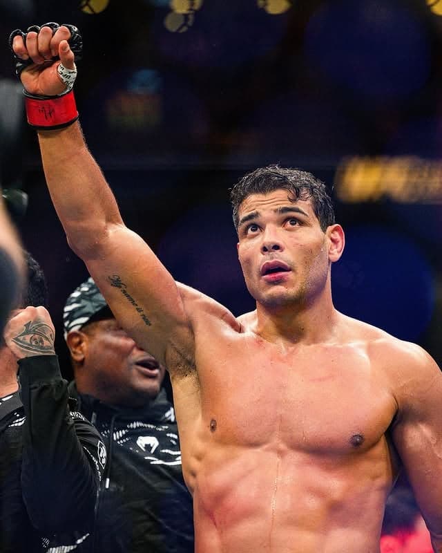 Borrachinha vibra após vitória no UFC (Foto: Reprodução Instagram Borrachinhamma)