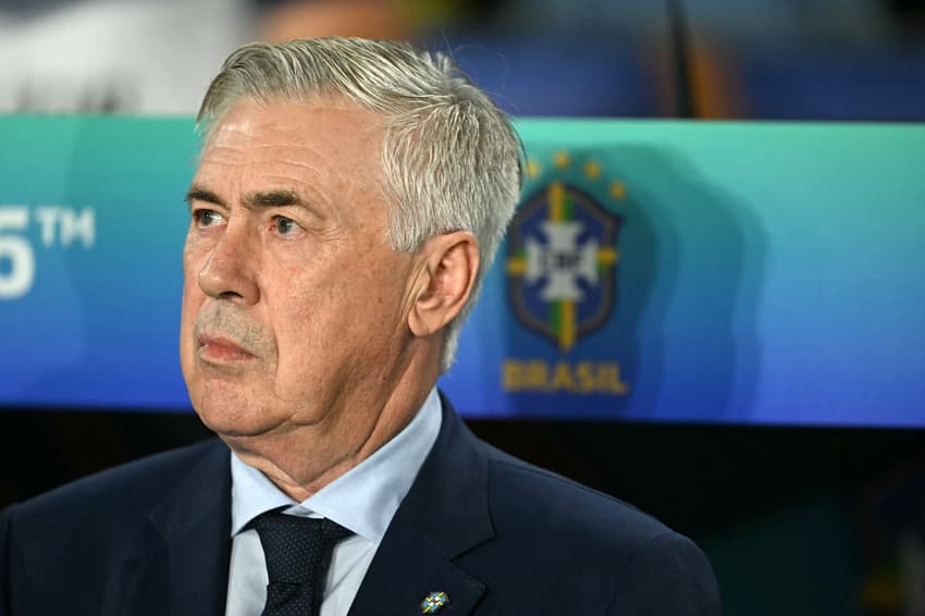 Carlo Ancelotti, técnico da Seleção Brasileira