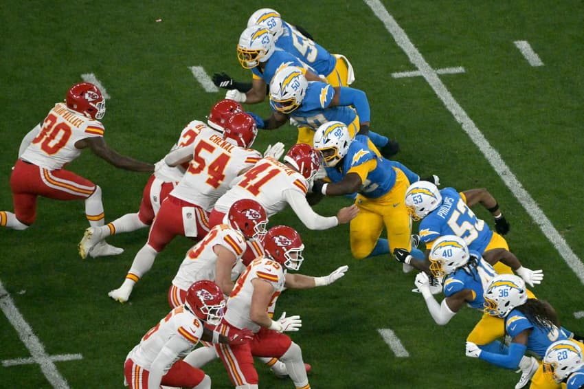 Chiefs e Chargers protagonizaram o segundo duelo da NFL no Brasil