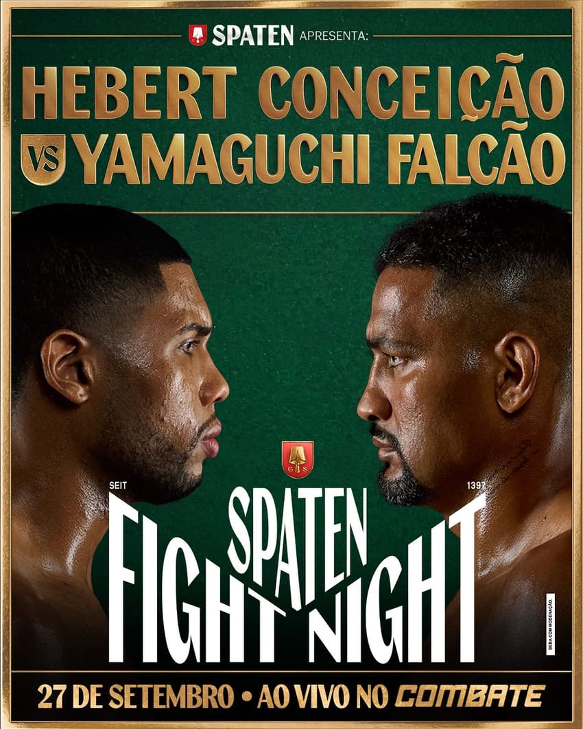 Duelo de medalhistas olímpicos no Spaten Fight Night (Foto: Reprodução Instagram Spaten)