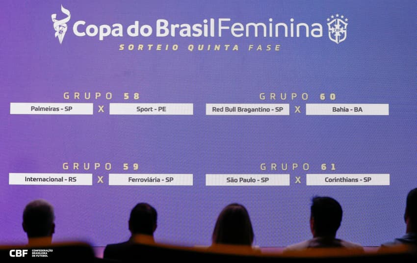 Confrontos definidos para as quartas de final da Copa do Brasil Feminina (Foto: Rafael Ribeiro/CBF)