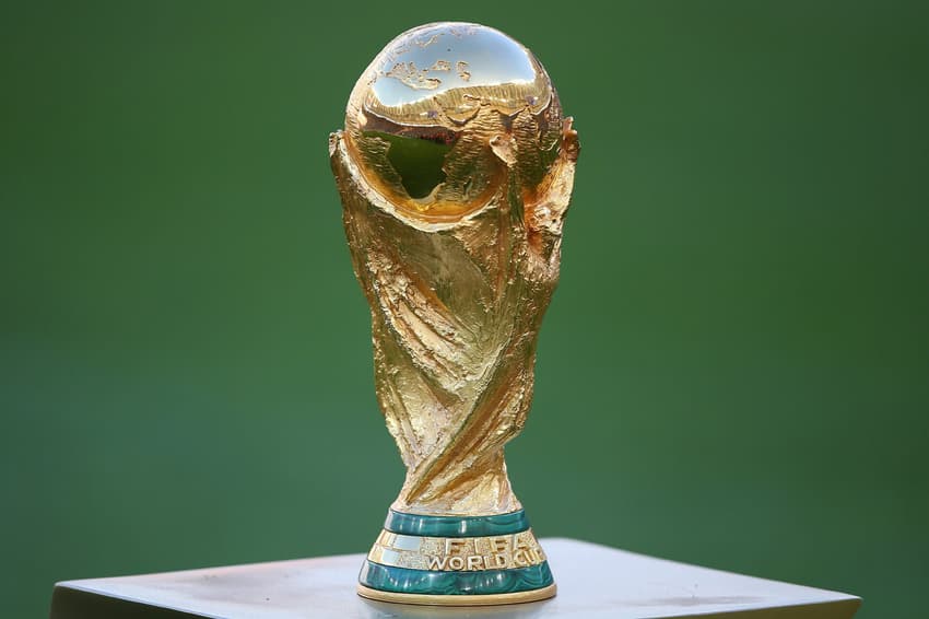 ATENCAO EDITORES! FOTOS EMBARGADAS PARA VEêCULOS DE FORA DO BRASIL - Taca do mundo antes da partida entre Alemanha e Argentina no estadio Maracana pela final da Copa do Mundo 2014