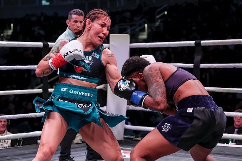 Ceis Cyborg se aventurou no boxe em 2025 (Foto: Reprodução Instagram Cris Cyborg)