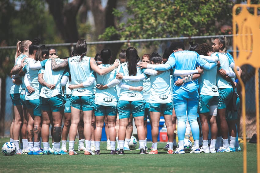 Cruzeiro se prepara para final do Brasileirão Feminino. (Gustavo Martins/ Cruzeiro)