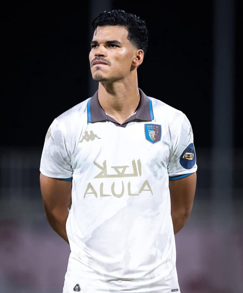 Danilo Barbosa em ação pelo Al-Ula, da Arábia Saudita (Foto: Divulgação/Al-Ula)