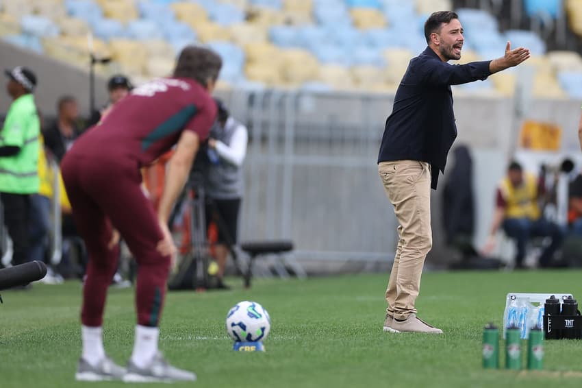 Davide Ancelotti reconheceu erros do Botafogo diante do Fluminense