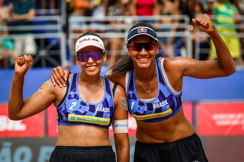 Duda e Ana Patrícia conquistaram a medalha de bronze em João Pessoa