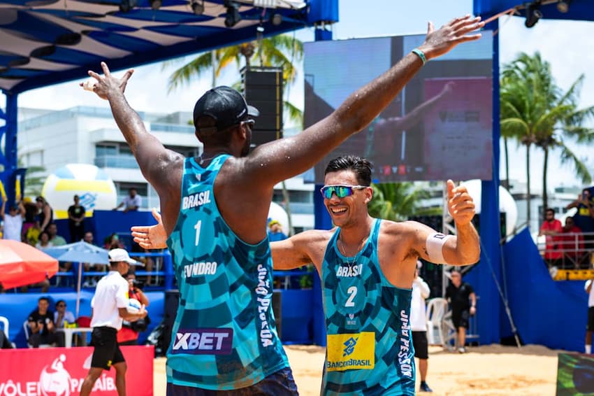 Evandro e Arthur conquistaram o primeiro título da temporada