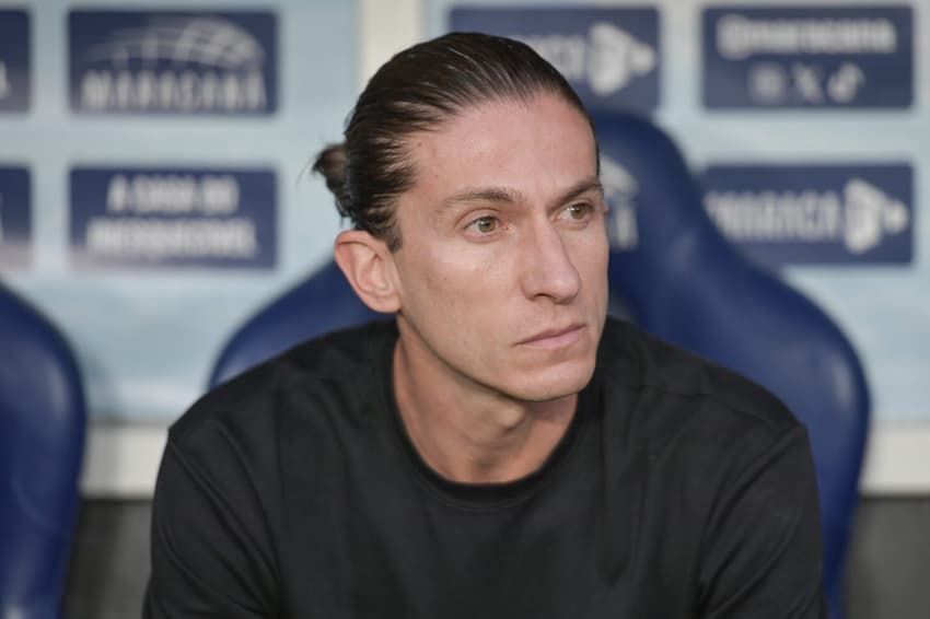 Filipe Luís em Flamengo x Vasco (Foto: Thiago Ribeiro/AGIF)
