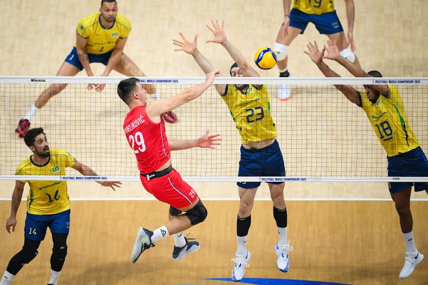 Brasil foi eliminado do Mundial de Vôlei