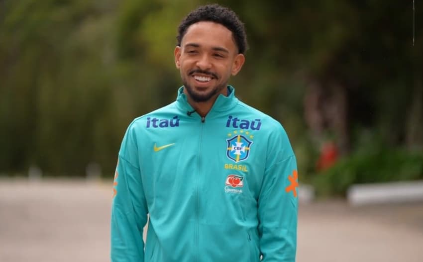 Vitinho, do Botafogo, foi convocado para a Seleção (Foto: Reprodução/CBF)