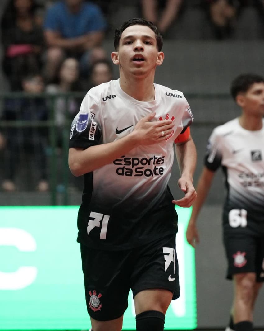 Corinhians venceu o Salas-COL por 5 a 3 pela Copa Mundo do Futsal (Foto: Mauricio Mateus Moreira)