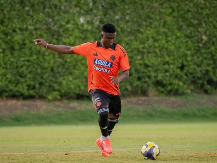 Néiser Villarreal é um dos destaques da Seleção da Colômbia (Foto: Reprodução/Redes sociais)