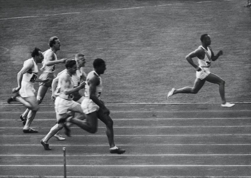 Jesse Owens conquistou quatro medalhas de ouro nas Olimpíadas de Berlim, em 1936