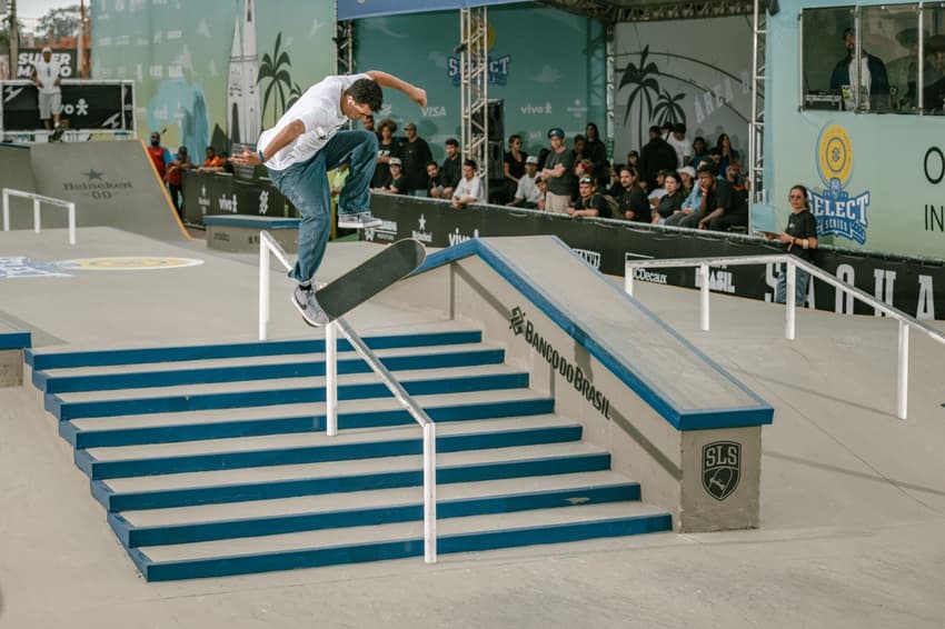 Ivan Monteiro em ação no SLS Select Series em Saquarema (Foto: Divulgação)