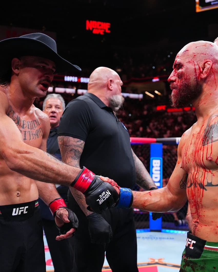 Noche UFC entregou excelente luta principal entre brasileiros (Foto: Reprodução Instagram UFC Brasil)