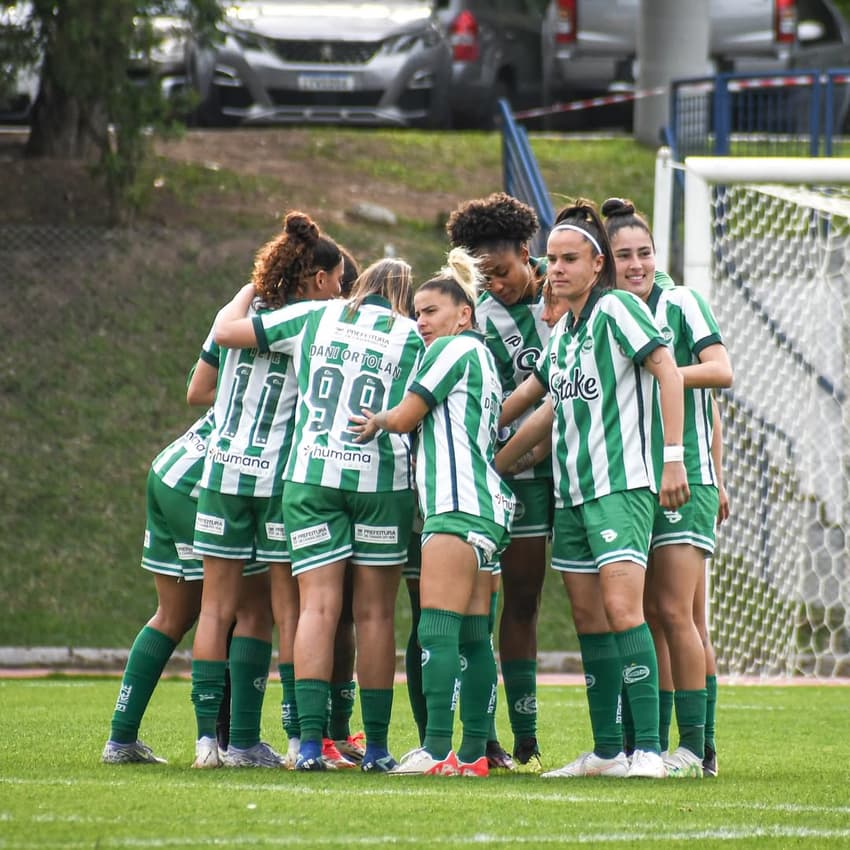 Juventude enfrenta o Corintinhians na Copa do Brasil Feminina (Foto: Reprodução/Juventude)