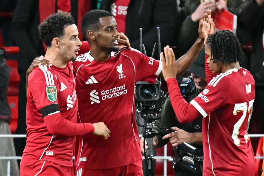 O Liverpool derrotou o Southampton pela Copa da Liga Inglesa (Foto: Paul ELLIS / AFP)