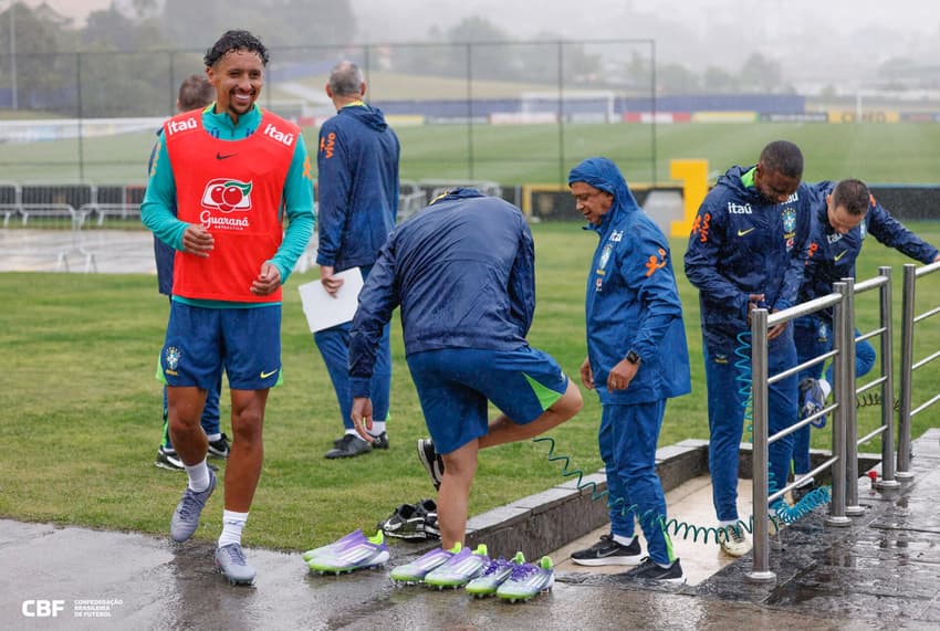 Marquinhos, zagueiro da Seleção Brasileira