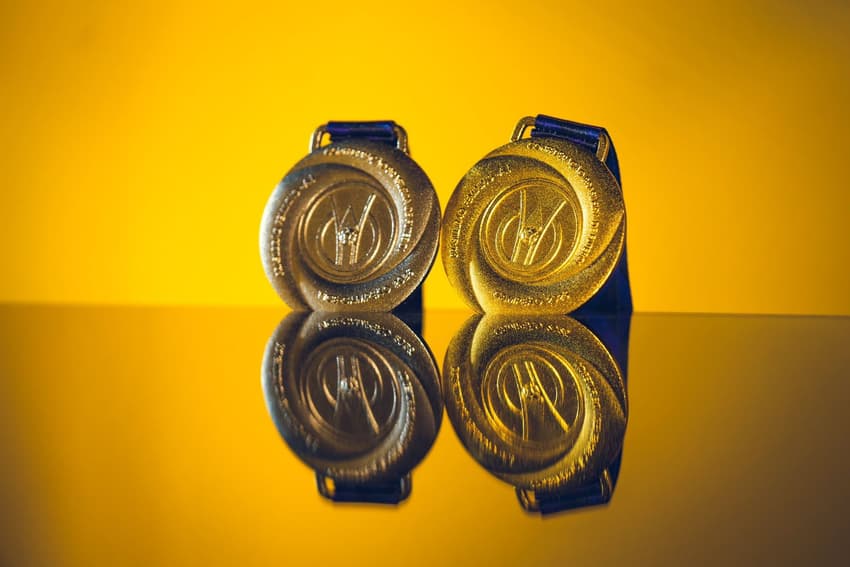 Medalhas do Brasileirão Feminino 2025. (Foto: Fabio Souza / CBF)