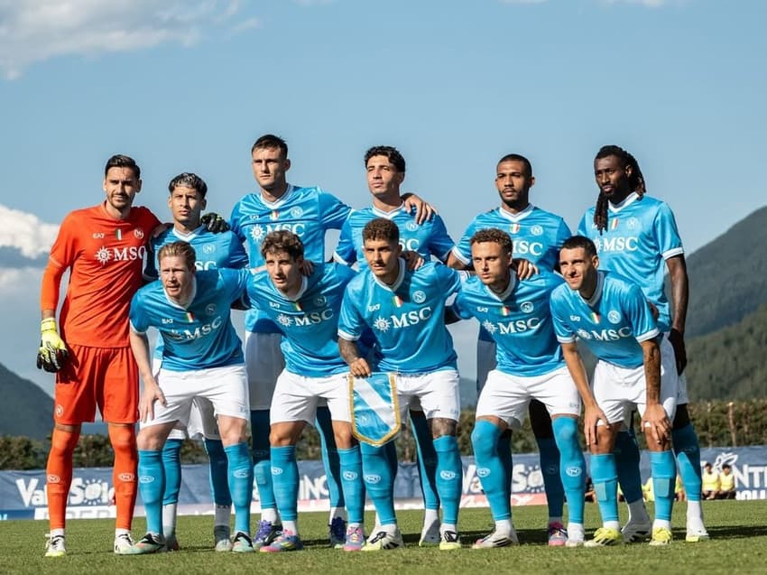 Napoli x Arezzo - Amistoso