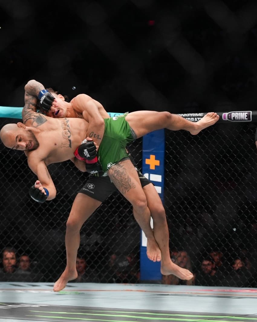 Lopes e Silva ganham bônus do Noche UFC (Foto: Reprodução Instagram UFC Español)