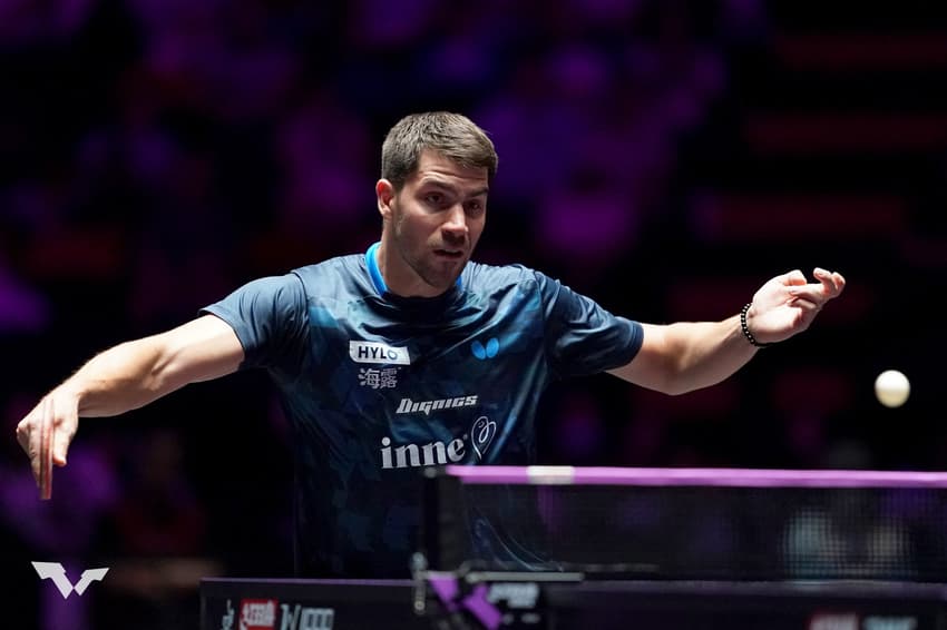 O alemão Patrick Franziska é o próximo adversário de Hugo Calderano no WTT de Macau (Foto: Divulgação/WTT)