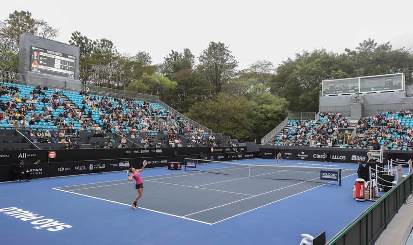 Quadra Maria Esther Bueno no SP Open (Foto: Divulgação SP Open)