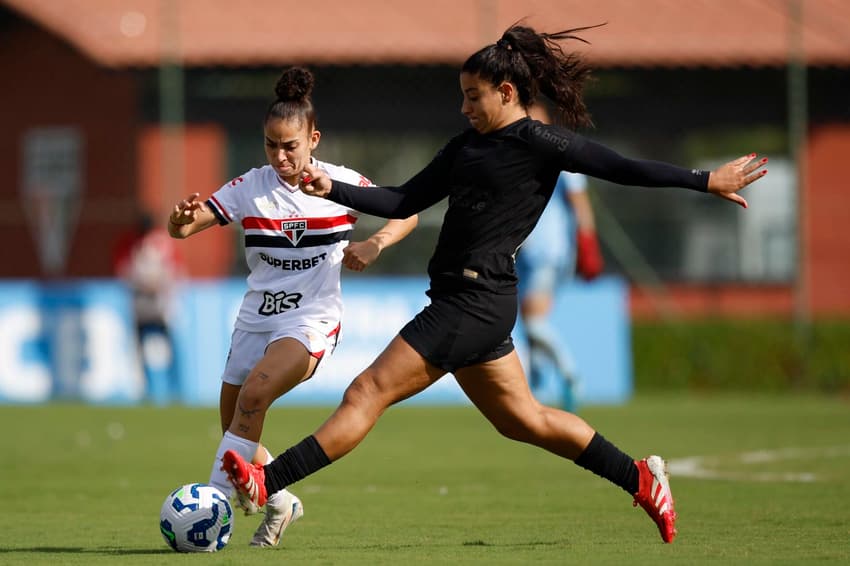 São Paulo encara o Corinthians pela Copa do Brasil Feminina. (Foto: Miguel Schincariol/Saopaulofc.net)