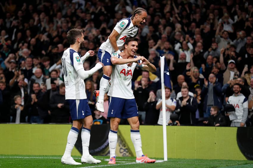O Tottenham enfrenta o Wolves pela Premier League (Foto: Ian Kington / AFP)