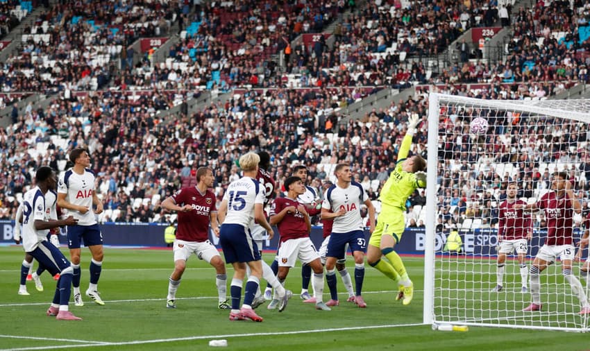 O Tottenham venceu o West Ham por 3 a 0, pela Premier League (Foto: Ian Kington / AFP)