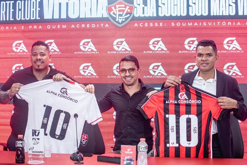 Vitória acerta com patrocínio do ramo de consórcios (Foto: Victor Ferreira / EC Vitória)