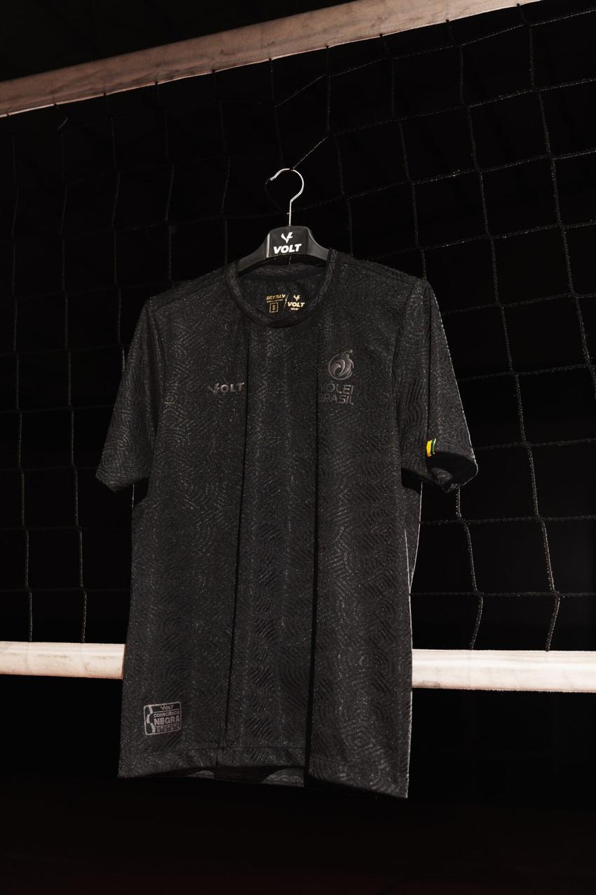 CBV lança camisa em homenagem ao mês da Consciência Negra (Foto: Igor Pola/ Volt Sport)