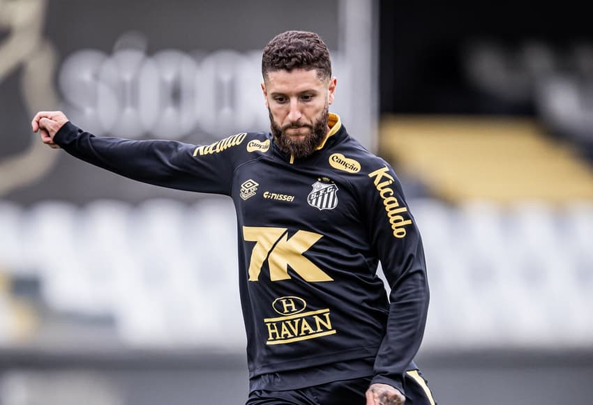 Zé Rafael deve ser titular no confronto (Foto: Raul Baretta/ Santos FC)
