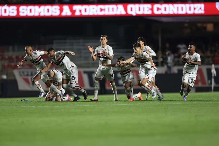 São Paulo marcou 67 gols na temporada (Foto: Rubens Chiri, Nilton Fukuda e Paulo Pinto/SPFC)