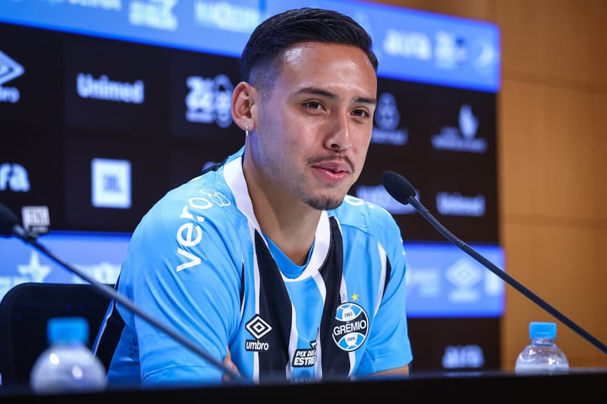 Noriega soma sete jogos pelo Grêmio (Foto: Divulgação/Grêmio)
