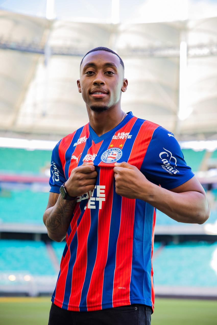 Luiz Gustavo, ex-Vasco, vai usar a camisa 44 no Bahia (Foto: Letícia Martins / EC Bahia)