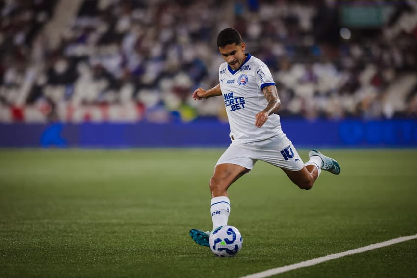 Nestor em ação contra o Botafogo (Foto: Letícia Martins/EC Bahia)