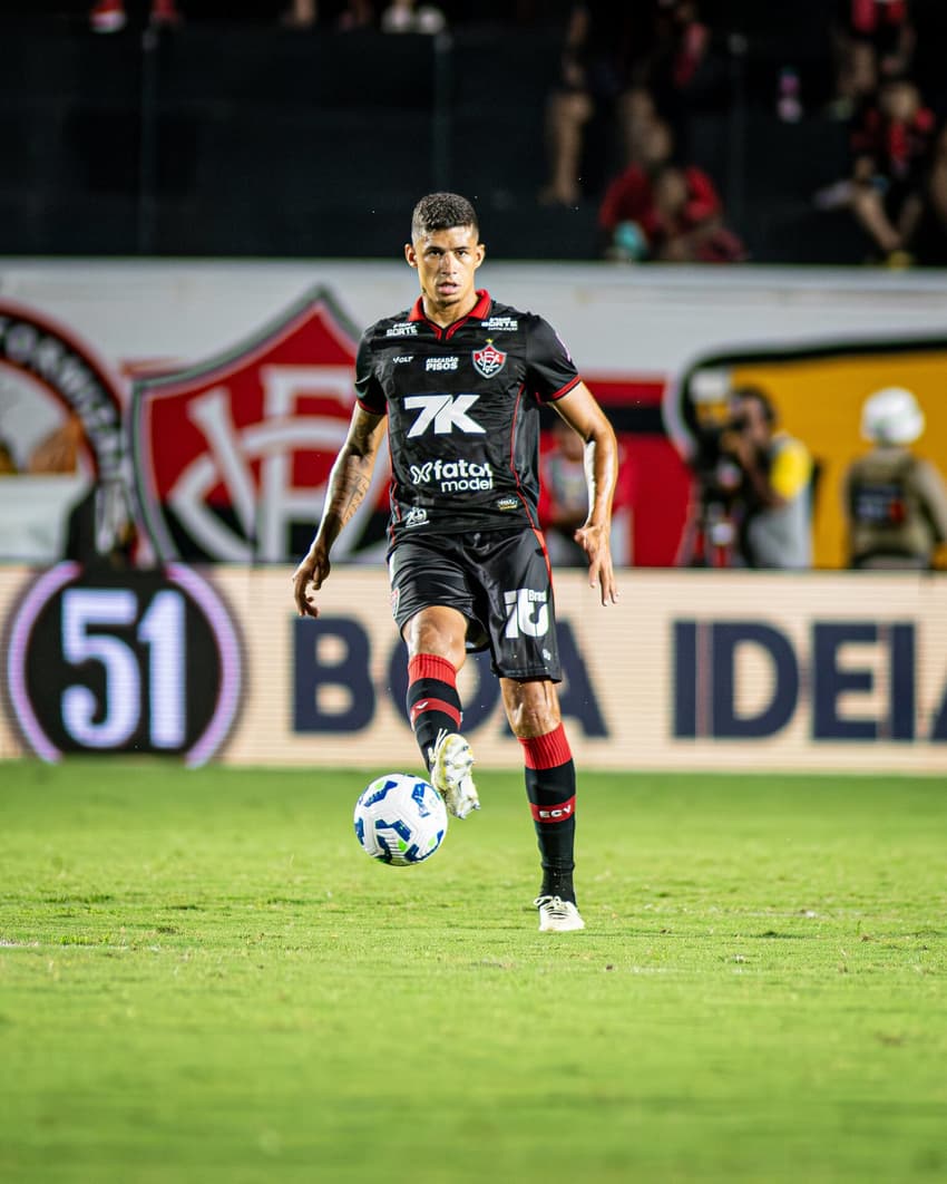 Camutanga em ação pelo Vitória (Foto: Victor Ferreira / EC Vitória)