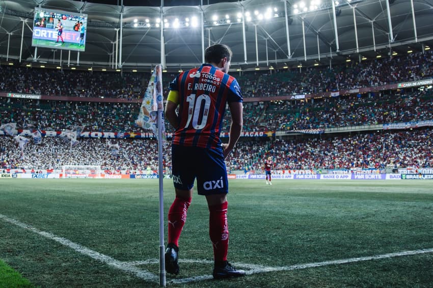 Everton Ribeiro na Arena Fonte Nova (Foto: Letícia Martins / EC Bahia)