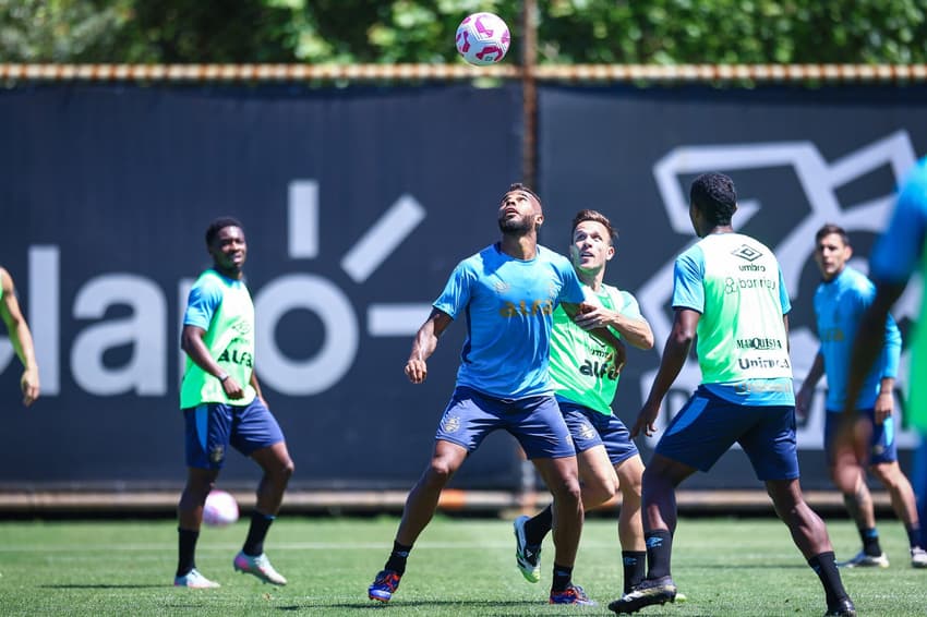 Grêmio pode perder jogadores para o duelo contra o Bahia (Foto: Lucas Uebel/Grêmio)