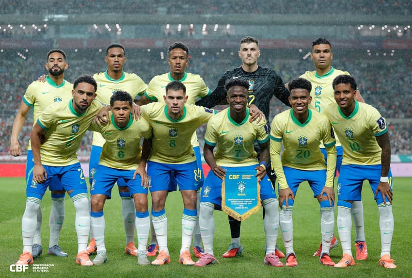 Brasil venceu por 5 a 0 (Foto: Rafael Ribeiro/ CBF)