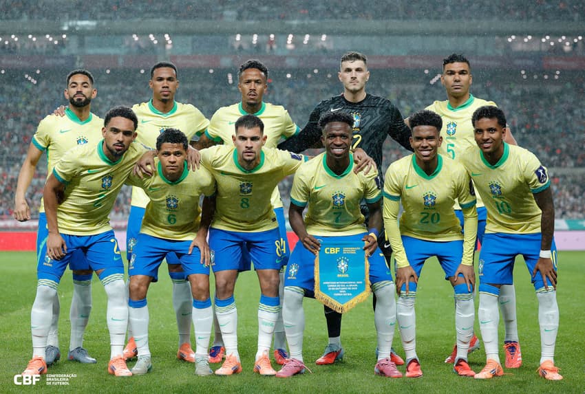 Brasil venceu por 5 a 0 (Foto: Rafael Ribeiro/ CBF)