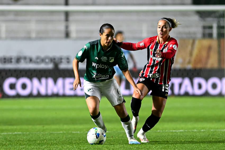 Deportivo Cali venceu o São Paulo por 2 a 0 neste domingo (12), na Libertadores Feminina. (Staff Images Woman/CONMEBOL)